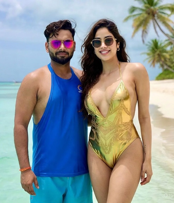 Rishabh Pant Jahnvi Kapoor