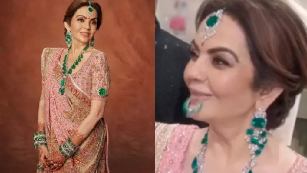 Nita Ambani Nath Falls Video