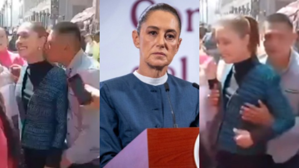 Mexico President Claudia Sheinbaum harassment viral video Mexico President Claudia Sheinbaum harassment viral video