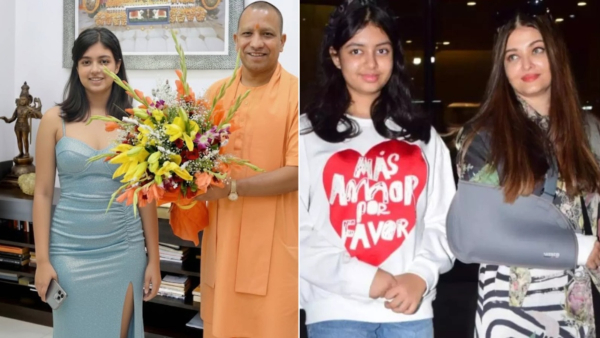 Aaradhya Bachchan CM Yogi Adityanath Photo Fact Check