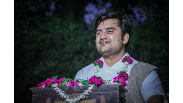 Kathavachak Indresh Upadhyay Wedding