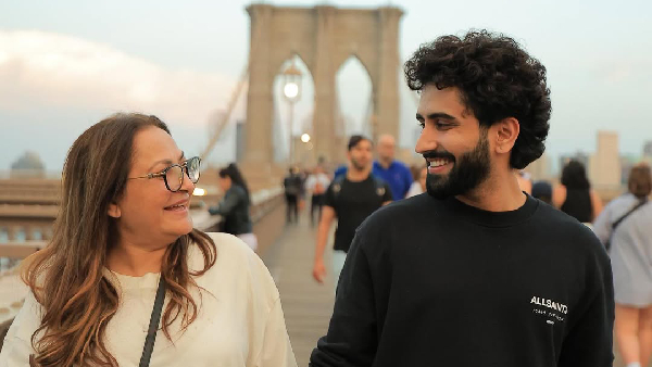 Jaya Prada Vacation With Son