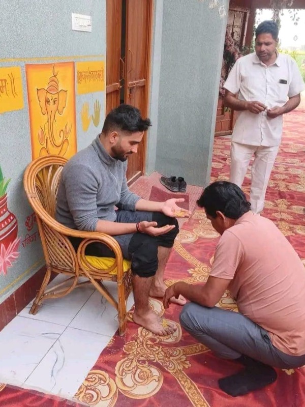 IAS Ravi Kumar Sihag IAS Ishita Rathi engagement photos wedding ...