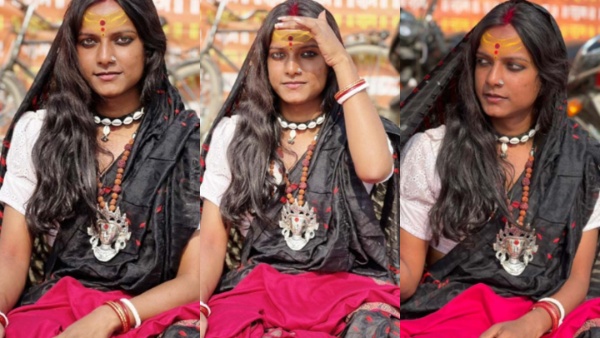 Magh Mela viral girl Anandradha Goswami