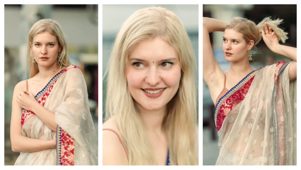 Viral German Girl In Saree Viral German Girl In Saree