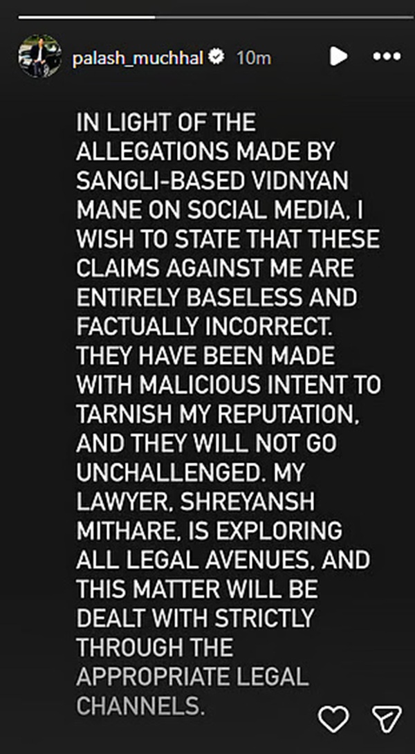 Palash Muchhal Rs 40 Lakh Fraud Controversy