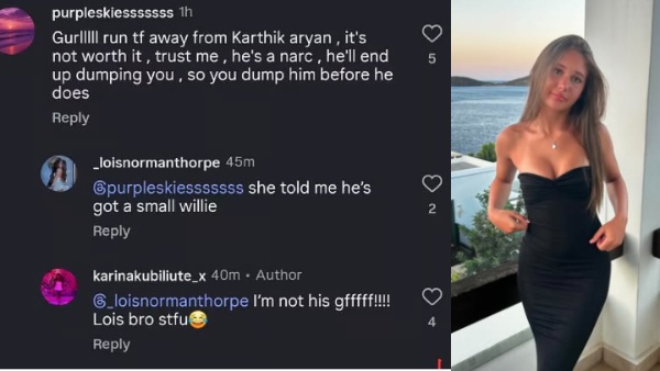 Kartik Aaryan girlfriend rumours