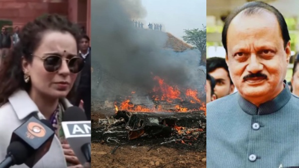 Kangana Ranaut reacts to Ajit Pawar death