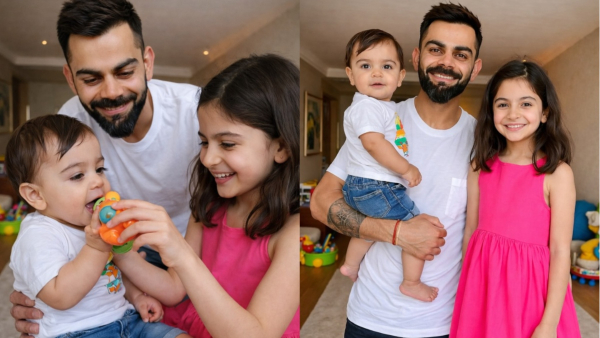 Virat Anushka Children Photos Fact Check