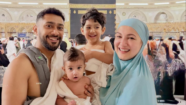 Gauahar Khan Baby Face Reveal