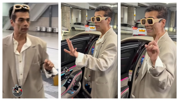 Karan Johar Shocking Look