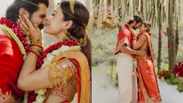 Rashmika Mandanna Vijay Deverakonda wedding first photos Rashmika Mandanna Vijay Deverakonda wedding first photos