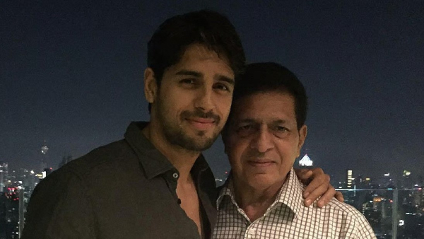 Sidharth Malhotra Father Death