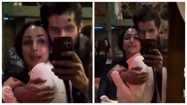 Malaika Arora Cosy With New Boyfriend Malaika Arora Cosy With New Boyfriend