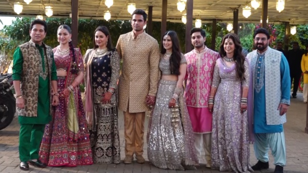 Arjun Tendulkar haldi ceremony Arjun Tendulkar haldi ceremony