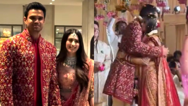 Arjun Tendulkar Sania Chandok wedding