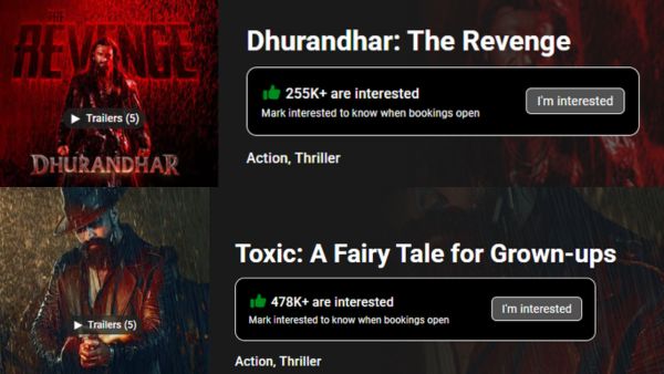 Dhurandhar 2 vs Toxic