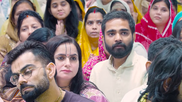 Virat Kohli Anushka Sharma Meet Premanand Ji Maharaj