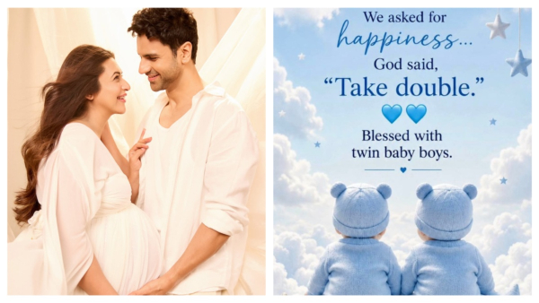 Divyanka Tripathi Twin Baby Boys Divyanka Tripathi Twin Baby Boys