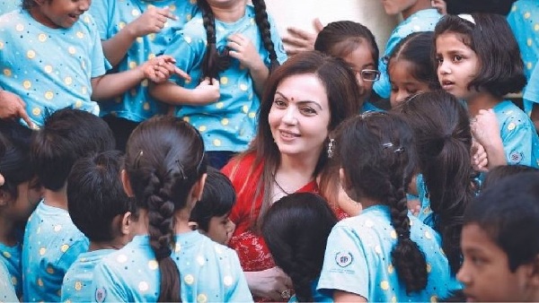 Nita Ambani School Fees