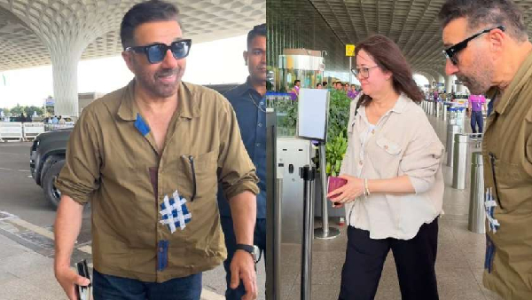 Sunny Deol With Wife Pooja Deol