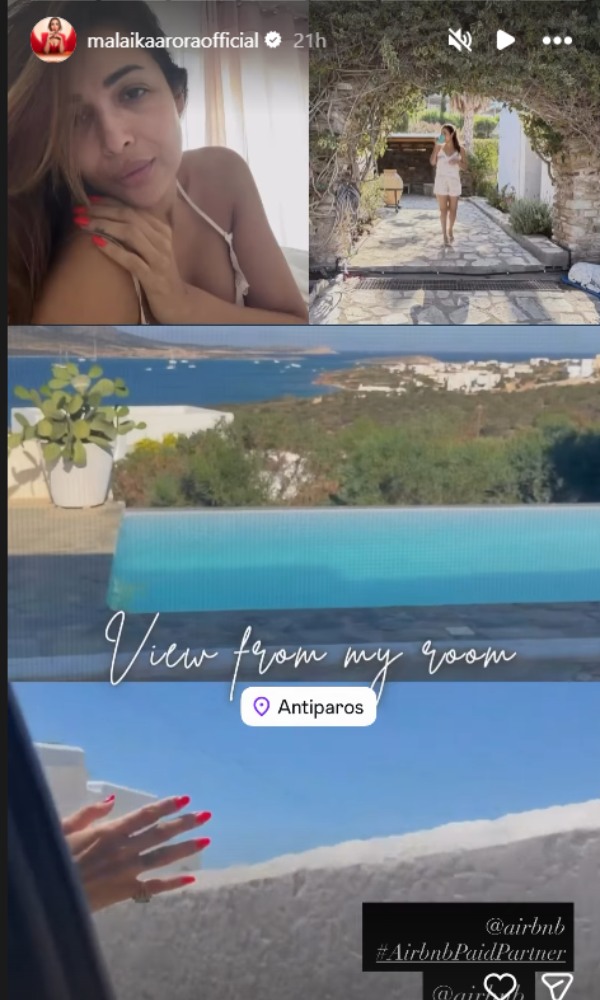 Malaika Arora Vacation