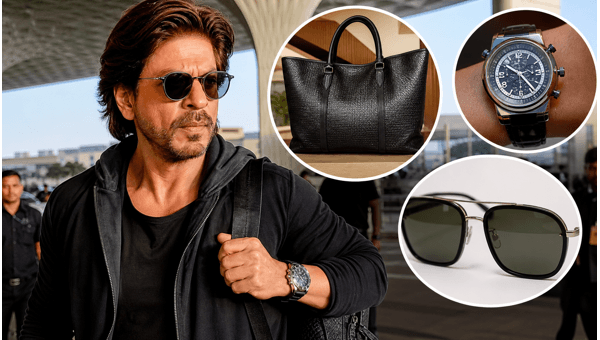 Shah Rukh Khan Airport Look Cost Herm s Bag and Patek Philippe Watch Price Revealed Shah Rukh Khan Airport Look Cost Herm s Bag and Patek Philippe Watch Price Revealed