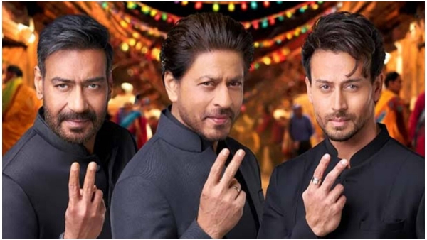 Shah Rukh Khan Ajay Devgan Tiger Shroff