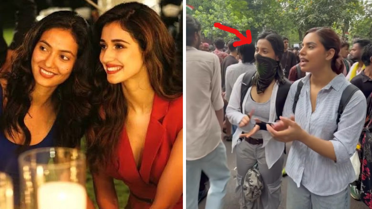 Khushboo Patani’s protest with face covered; photos from Jantar Mantar have gone viral