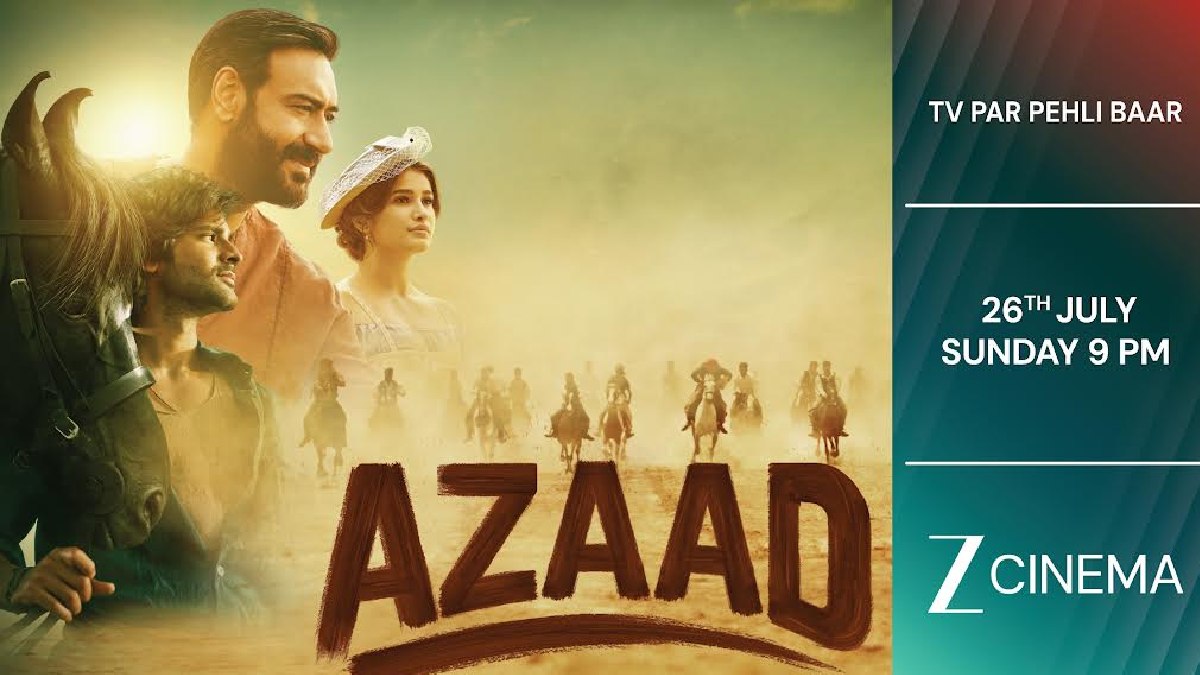 ‘आज़ाद’ का वर्ल्ड टेलीविज़न प्रीमियर, जानिए किस दिन 'जी सिनेमा' पर धमाका करने आ रही है फिल्म