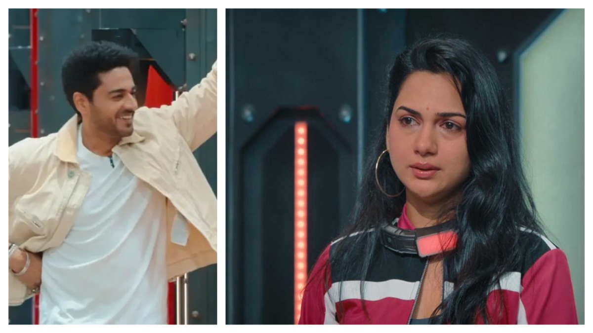 Akanksha chamola unhappy seen Gaurav Khanna on visitors day in lock upp say i wash my dog would have come