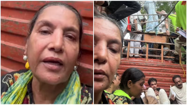 Shabana Azmi CJP Protest Shabana Azmi CJP Protest