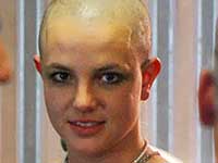 Britney Spears Bald