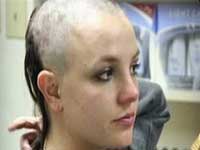 Britney Spears Bald