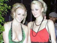 Paris Hilton and Britney Spears