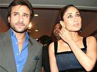Saif Ali Khan and Kareena Kapoor