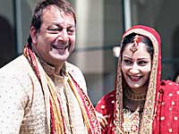 Sanjay Dutt, Manyata wedding photo