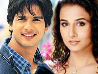 Shahid and Vidya Balan