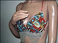 The bra that Shakira wore during the oral fixation tour