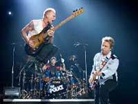 Sting live with the Police