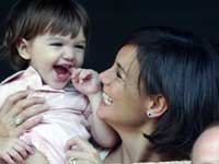 Suri Cruise with mom Katie Holmes