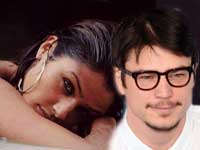 Helena Christensen and Josh Hartnett
