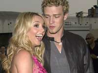 Justin Timberlake with Britney Spears