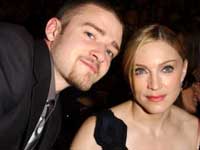 Justin Timberlake and Madonna