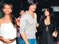 Gauri Shahrukh and Preity