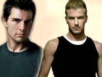 Beckham and Cruise