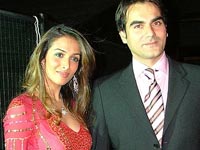 Malaika and Arbaaz