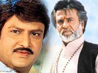 Rajini and Mohan Babu