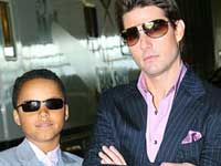 Connor and Tom Cruise