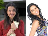 Trisha and Asin